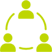 iFit Logo Image - 3 People in a Circular Icon